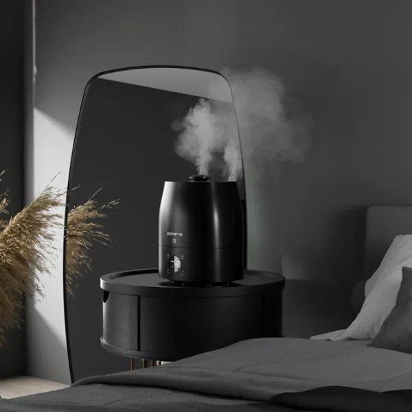 Увлажнитель воздуха Polaris PUH1010 Wi-Fi IQ Home Ультразвуковой/ Черный photo 3