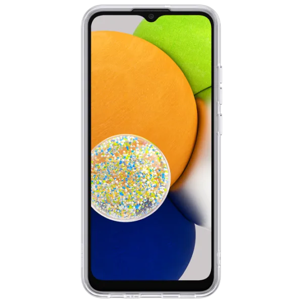 Чехол для смартфона Samsung Galaxy A03 Samsung/ Back/ TPU/ Прозрачный photo 3 Чехол для смартфона Samsung Galaxy A03 Samsung/ Back/ TPU/ Прозрачный photo 3