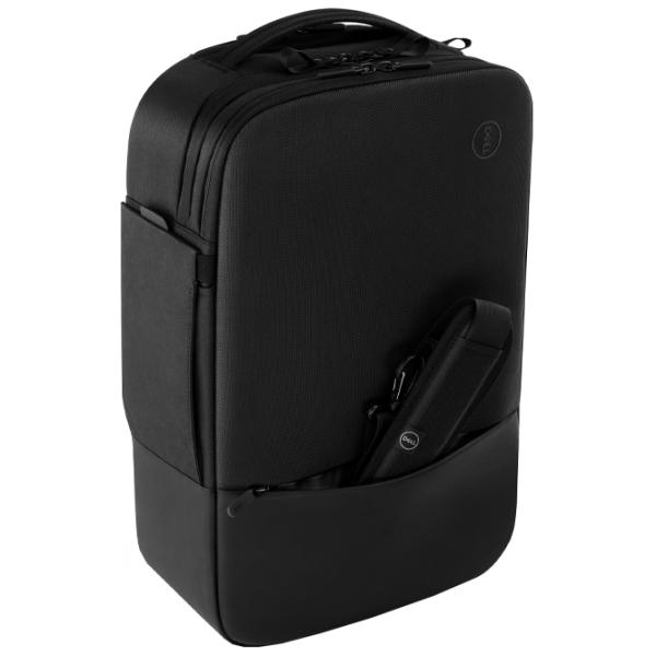 Rucsac Dell Pro Hybrid Briefcase 15.6"/ Black/ 19 l photo 3 Rucsac Dell Pro Hybrid Briefcase 15.6"/ Black/ 19 l photo 3
