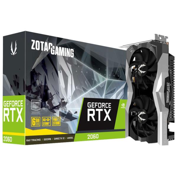 Placă video Zotac GeForce RTX 2060 Twin Fan PCI Express x16 3.0 / 12 GB photo 5