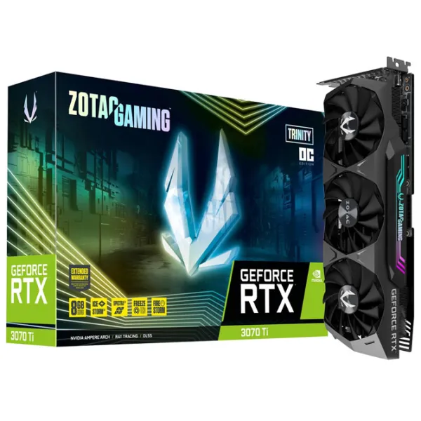 Placă video Zotac GeForce RTX 3070 Ti Trinity OC PCI Express x16 4.0 / 8 GB photo 5