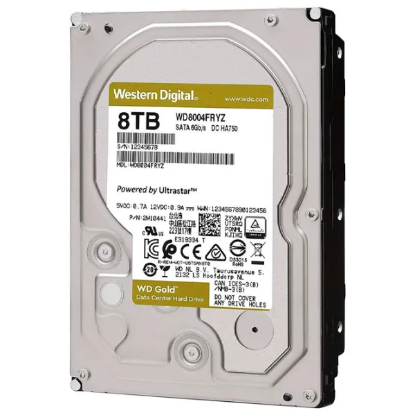 HDD Western Digital Gold Enterprise Class 8 ТБ WD8004FRYZ/ Серебристый photo 2