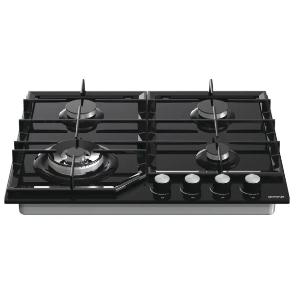 Газовая варочная панель Gorenje GTW 641 KB Закаленное стекло / Черный photo 2