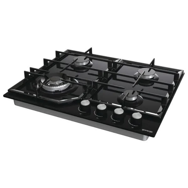 Газовая варочная панель Gorenje GTW 641 KB Закаленное стекло / Черный photo 3