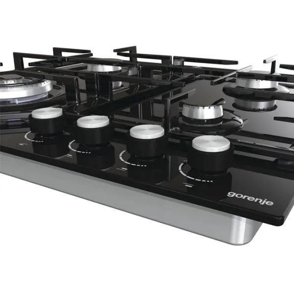 Газовая варочная панель Gorenje GTW 641 KB Закаленное стекло / Черный photo 5