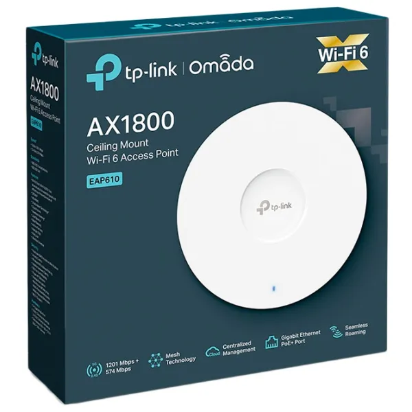 Точка доступа TP-Link EAP610 Белый photo 8