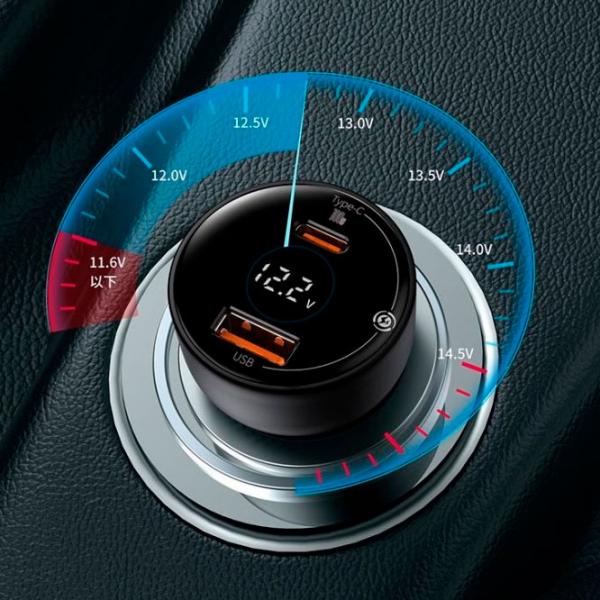 Încărcător auto Baseus Supreme Digital Display PPS Black photo 6