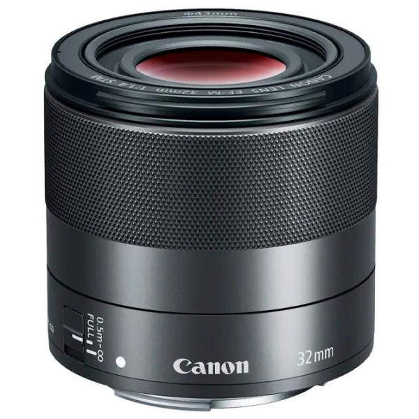 Объектив Canon EF-M 32 mm f/ 1.4 STM Черный photo 2