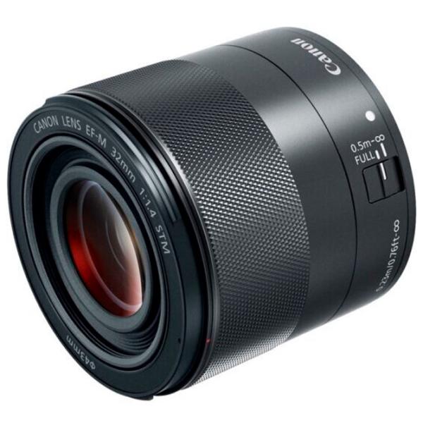 Объектив Canon EF-M 32 mm f/ 1.4 STM Черный photo 3