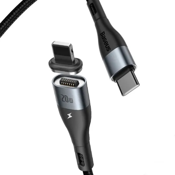 Кабель для телефона CATLXC-01 Baseus USB Type-C + Lightning 1 м/ Черный photo 4