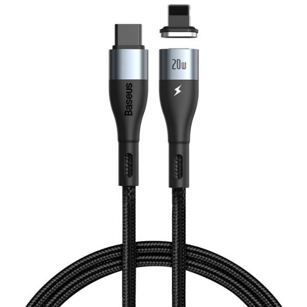 Кабель для телефона CATLXC-01 Baseus USB Type-C + Lightning 1 м/ Черный photo 5