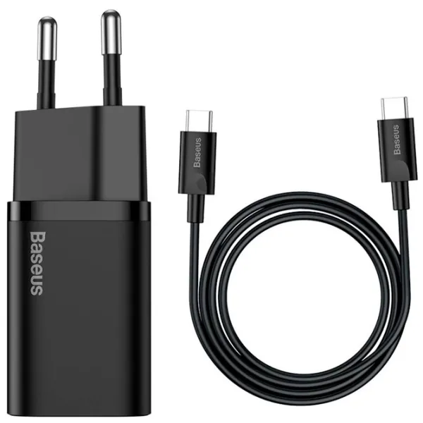 Сетевое зарядное устройство Baseus TZCCSUP-L01 3 A/ Черный photo 2