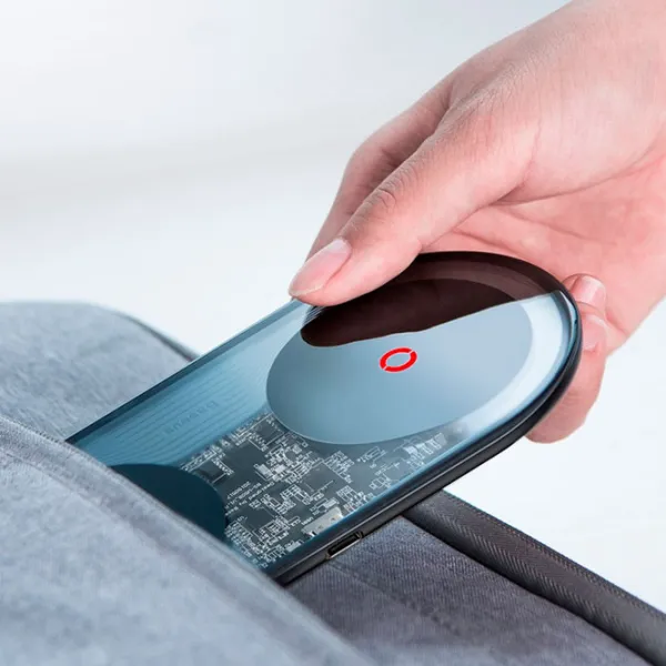 Încărcător wireless Baseus TZWXJK-B01 2.67 A/ Transparent photo 4