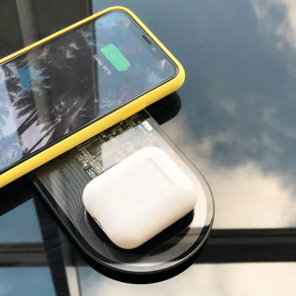 Încărcător wireless Baseus TZWXJK-B01 2.67 A/ Transparent photo 5