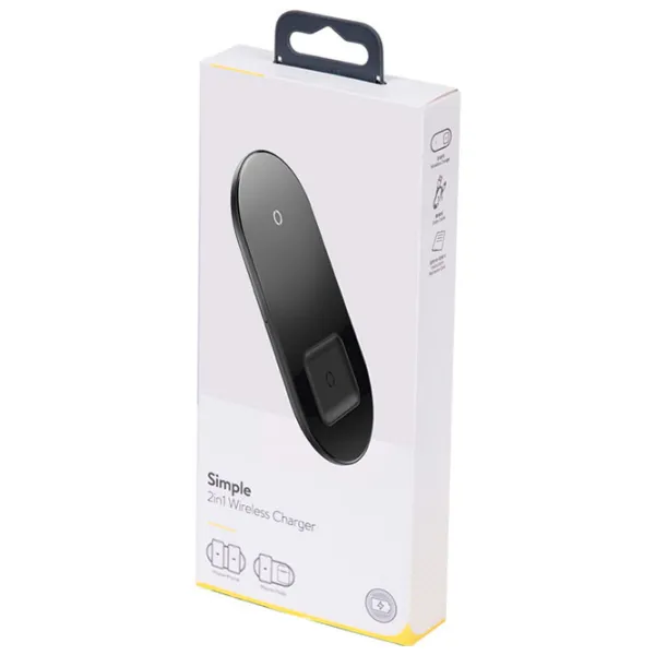 Încărcător wireless Baseus TZWXJK-B01 2.67 A/ Transparent photo 7