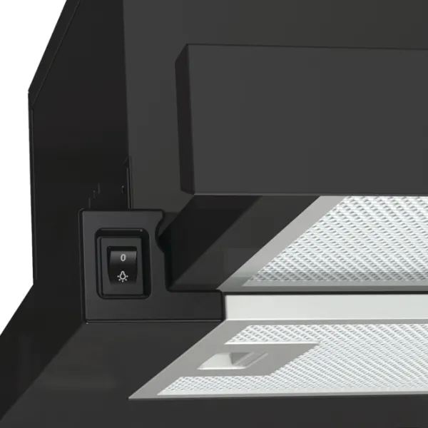 Вытяжка Gorenje TH 60E3 B Телескопическая/ Черный/ Серый photo 4