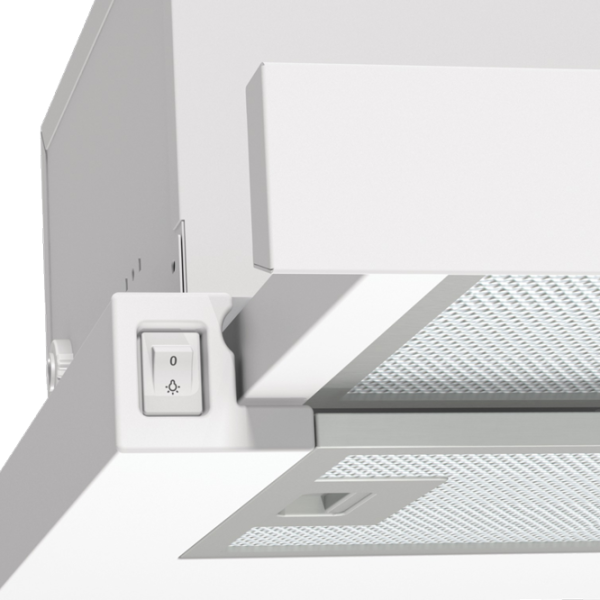 Вытяжка Gorenje TH 60E3 W Телескопическая/ Белый/ Серый photo 4
