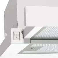 Hotă Gorenje TH 60E3 W Telescopică/ White/ Gray photo 4