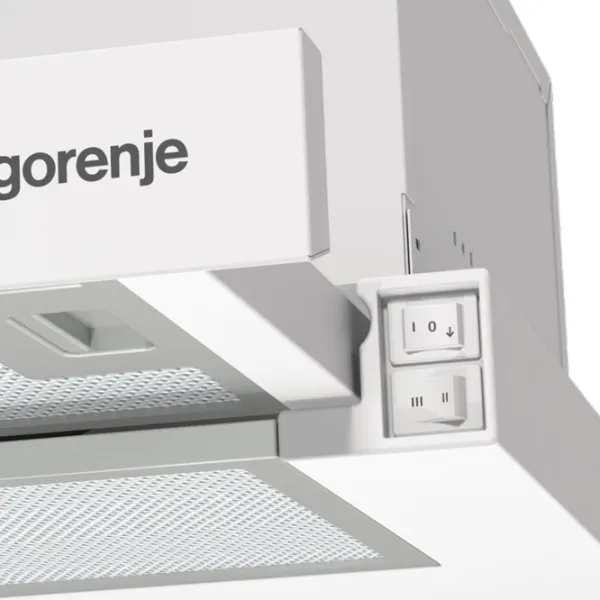 Вытяжка Gorenje TH 60E3 W Телескопическая/ Белый/ Серый photo 5