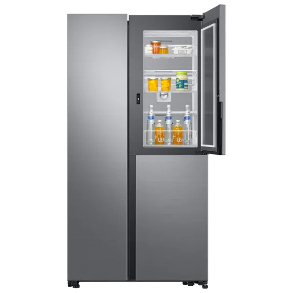 Frigider Samsung RH62A50F1M9/UA Side by Side 640 l / 178 cm / Inox photo 3