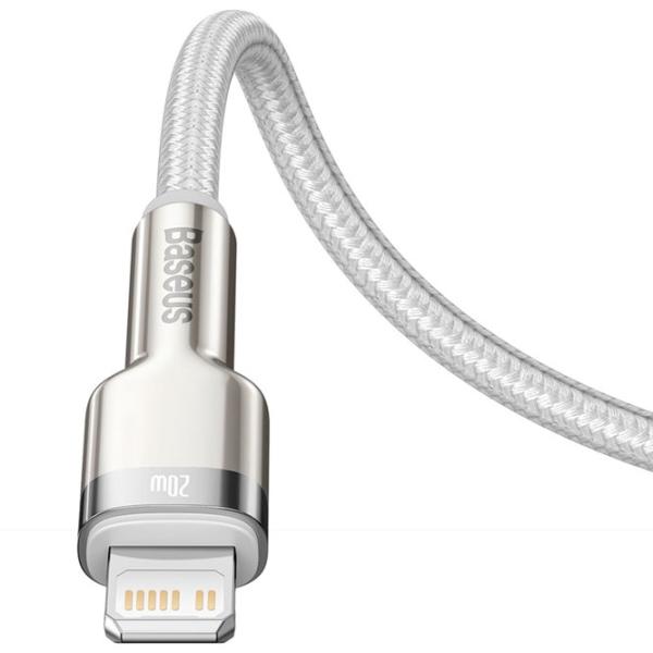 Кабель для телефона CATLJK-B02 Baseus USB Type-C + Lightning 2 м/ Белый photo 3