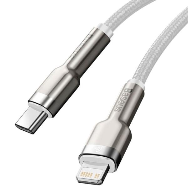 Кабель для телефона CATLJK-B02 Baseus USB Type-C + Lightning 2 м/ Белый photo 4