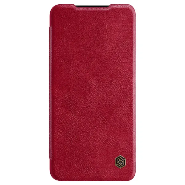 Husă pentru smartphone Samsung Galaxy S21 FE Nillkin/ Flip Cover/ Piele/ Red photo 2