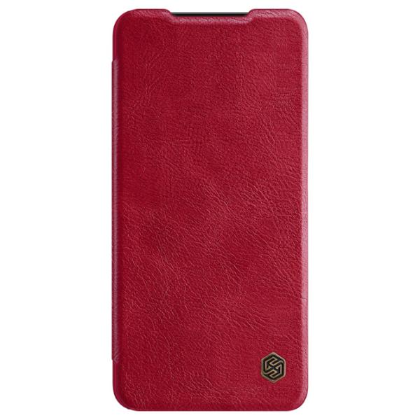 Husă pentru smartphone Samsung Galaxy S21 FE Nillkin/ Flip Cover/ Piele/ Red photo 2