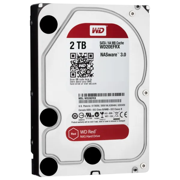 HDD Wester WD20EFAX 2 ТБ Красный photo 2