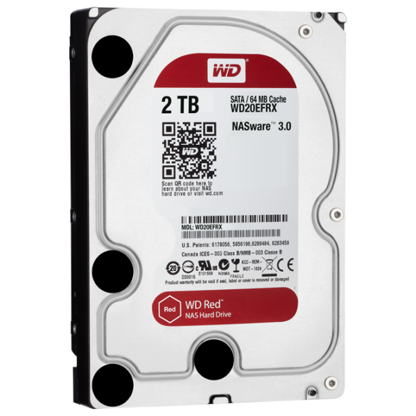 HDD Wester WD20EFAX 2 ТБ Красный photo 2