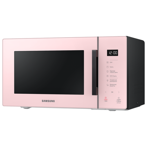 Микроволновая печь Samsung MG23T5018AP/ BW Отдельно стоящий/ 800 Вт/ Розовый photo 3
