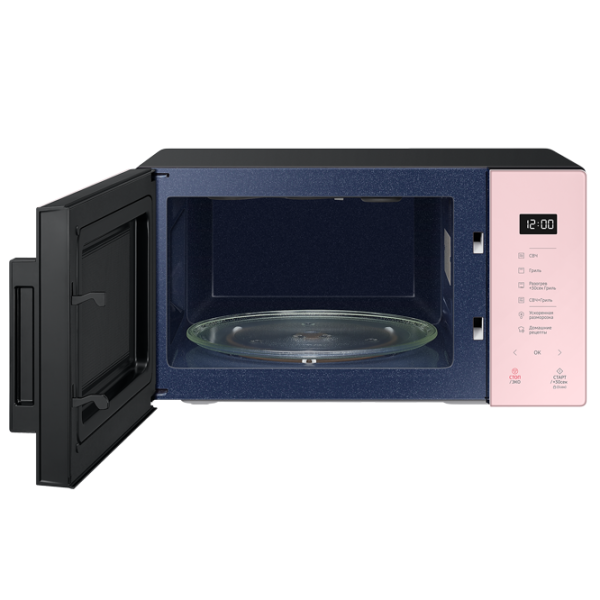 Микроволновая печь Samsung MG23T5018AP/ BW Отдельно стоящий/ 800 Вт/ Розовый photo 4