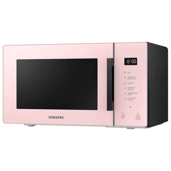 Микроволновая печь Samsung MS23T5018AP/ BW Отдельно стоящий/ 800 Вт/ Розовый photo 3