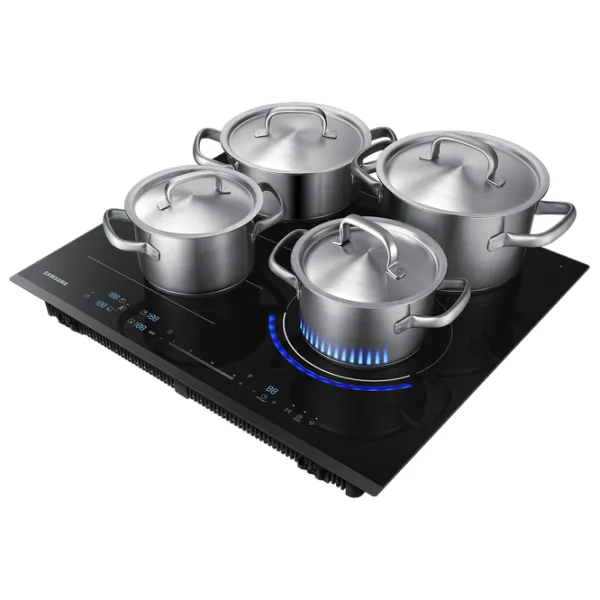 Plită încorporabilă cu inducție Samsung NZ64R9777GK/ W1 Black photo 5