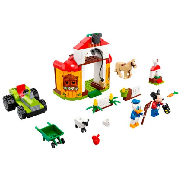 Детский конструктор LEGO Mickey Mouse & Donald Duck Farm Ферма/ Желтый photo 4