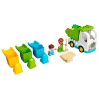 Constructor pentru copii LEGO Autospeciala salubrizare și reciclare Mașină/ Multicolor photo 3