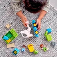 Constructor pentru copii LEGO Autospeciala salubrizare și reciclare Mașină/ Multicolor photo 5