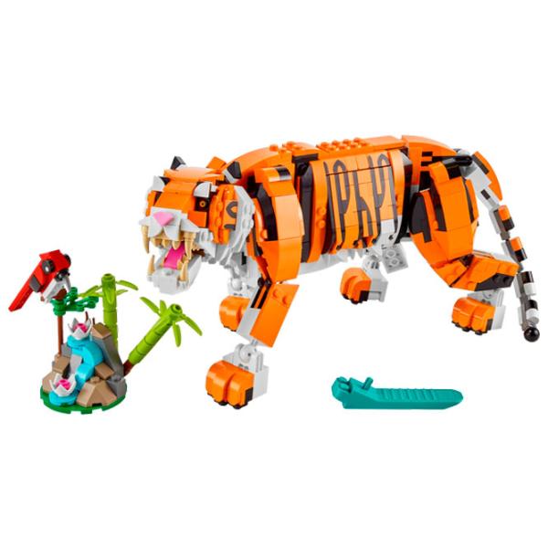 Детский конструктор LEGO Tigrul Maiestuos Животные/ Оранжевый photo 2