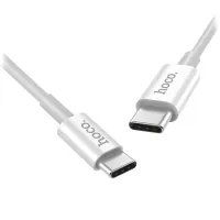 Cablu pentru telefon X23 Hoco USB Type-A + USB Type-C 1 m/ White photo 3