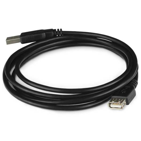 Кабель данных Sven USB Type-A + USB 2.0 1.8 м/ Черный photo 2 Кабель данных Sven USB Type-A + USB 2.0 1.8 м/ Черный photo 2