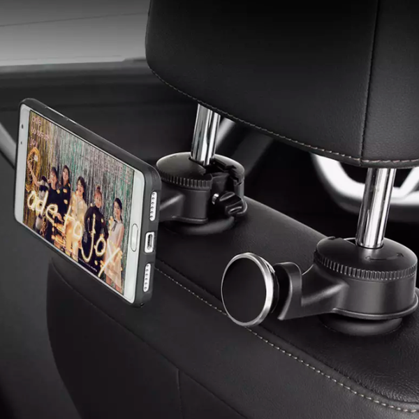 Автомобильный держатель Hoco CA18 Car backrest magnetic holder SILVER Серебристый photo 3 Автомобильный держатель Hoco CA18 Car backrest magnetic holder SILVER Серебристый photo 3