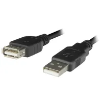 Cablu de date Sven USB Type-A + USB Type-A 3 m/ Black photo 3