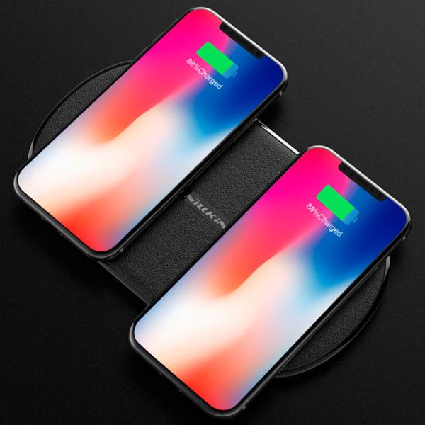 Încărcător wireless Nillkin Gemini Dual Fast Black photo 6