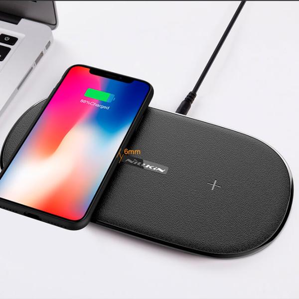 Încărcător wireless Nillkin Gemini Dual Fast Black photo 8