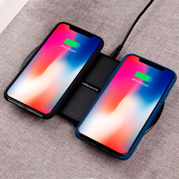 Încărcător wireless Nillkin Gemini Dual Fast Black photo 9