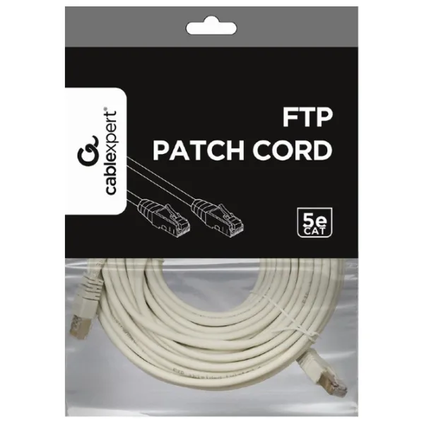 Кабель данных Cablexpert RJ-45 + RJ-45 10 м/ Серый photo 4