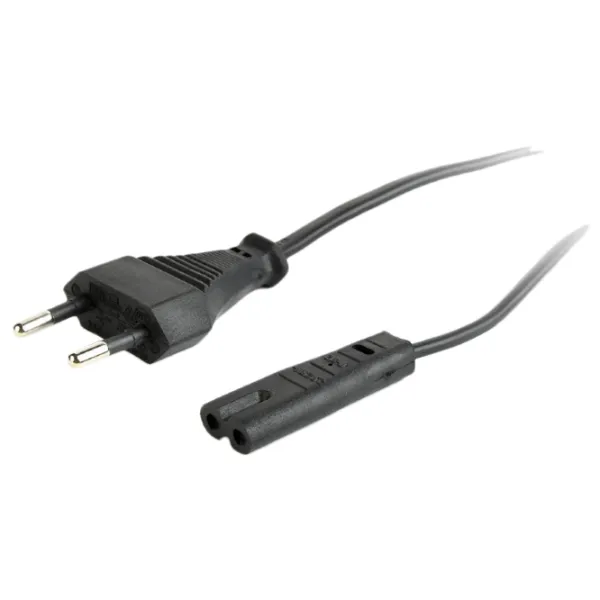 Кабель питания Cablexpert Schuko + C7 1.8 м/ Черный photo 2