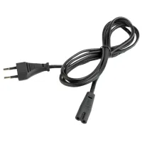 Cablu de alimentare Cablexpert Schuko + C7 1.8 m/ Black photo 3