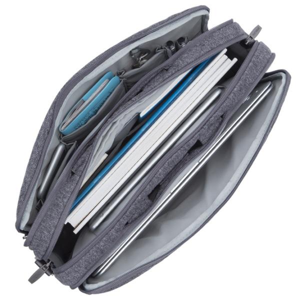 Geantă pentru laptop RivaCase 7930 15.6"/ Gray photo 9