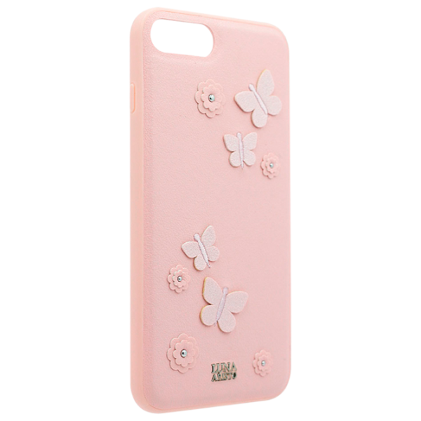 Husă pentru smartphone Apple iPhone 8 Plus/ 7 Plus Luna Aristo/ Back/ Piele/ White Pink photo 2 Husă pentru smartphone Apple iPhone 8 Plus/ 7 Plus Luna Aristo/ Back/ Piele/ White Pink photo 2